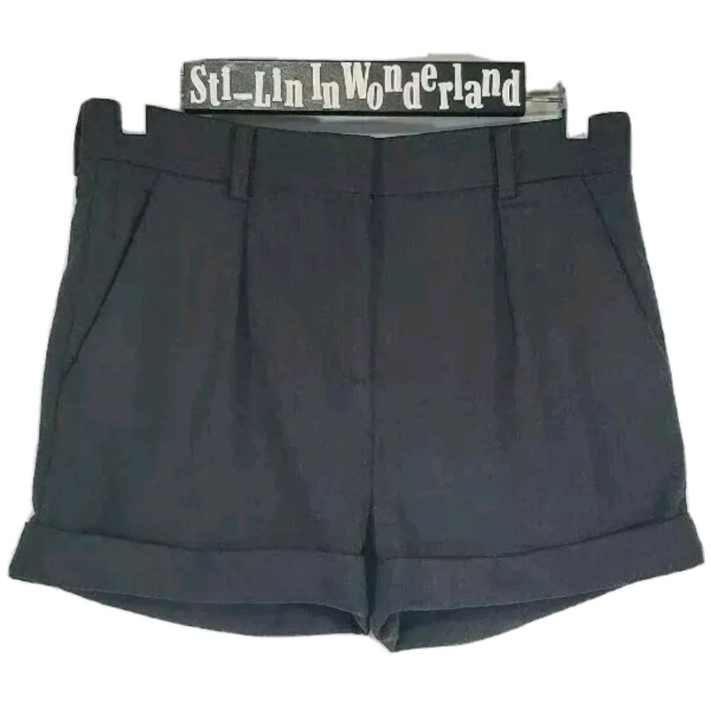 IRO Alycia Pleated Shorts Wool Blend Dress Trouser Style Sz 38 US 6